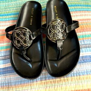 Size 8 Black Sandals